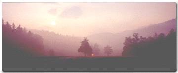 Cataloochee Valley at Sunrise
