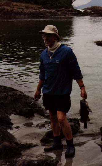 John with fish