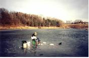 Condition of ice 
on Feb 25