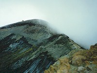 Te Heuheu Ridge towards Dome Shelter