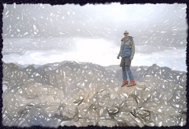 Jonny on Raid Peak, Pinedale, Wyoming 1997