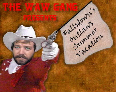 It's a real bitch getting your whites, white and keeping a good crease in your shirts when you're out riding the range all Summer.