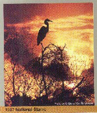 Stamp honoring the Everglades