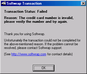 problem screen