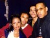 Aaliyah chillin with Jay-Z