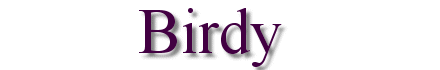 Birdy Title