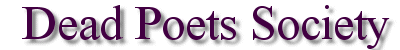 Dead Poets Sociey Title