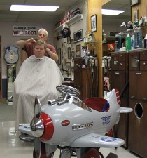 Click for a larger view of Rod at work in his shop!