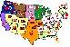Map of United States