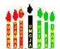 Picture of Kwanzaa Candles