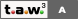 Icono de conformidad con el Nivel A, del Test de Accesibilidad Web, T.A.W.