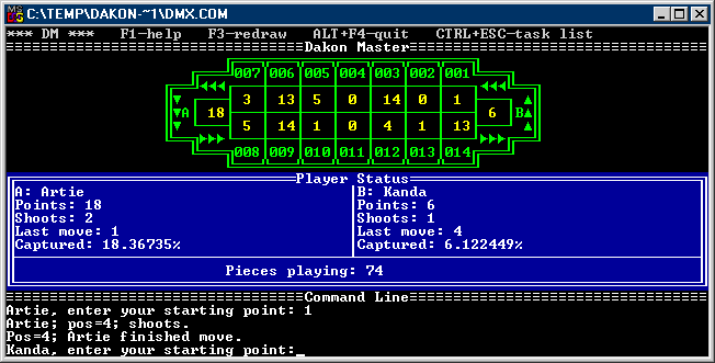 Dakon Master screenshot