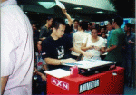 Maeda on demo drawing using various Staedtler pencils