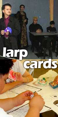 larp and cards