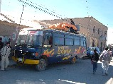6 shaking hours of dirtroad from Uyuni to Potosi (160 km)