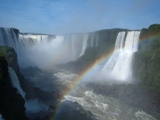 The falls from the Brazilian side