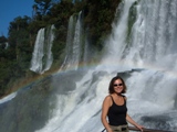The falls from the Argentinian side