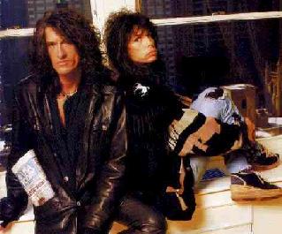 Joe Perry and Steven Tyler