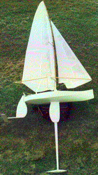 rc hydrofoil sailboat