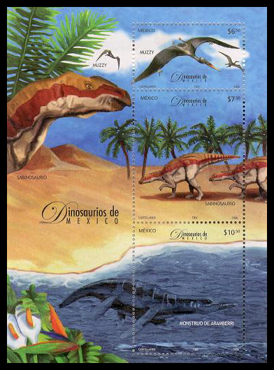 Dinosaurios de Mxico.