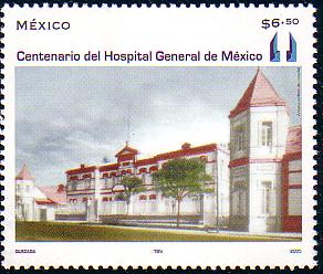 Centenario del Hospital General de Mxico.