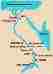Map of Nile River