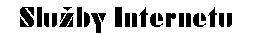 Slu�by Internetu