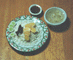 $ 5.59 : set of chicken with rice / soup and sauce