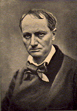 Charles Baudelaire, author of "Der Wein" and Lyric Suite poems