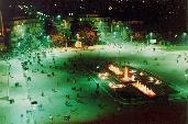 tirana's central Skanderbeg square