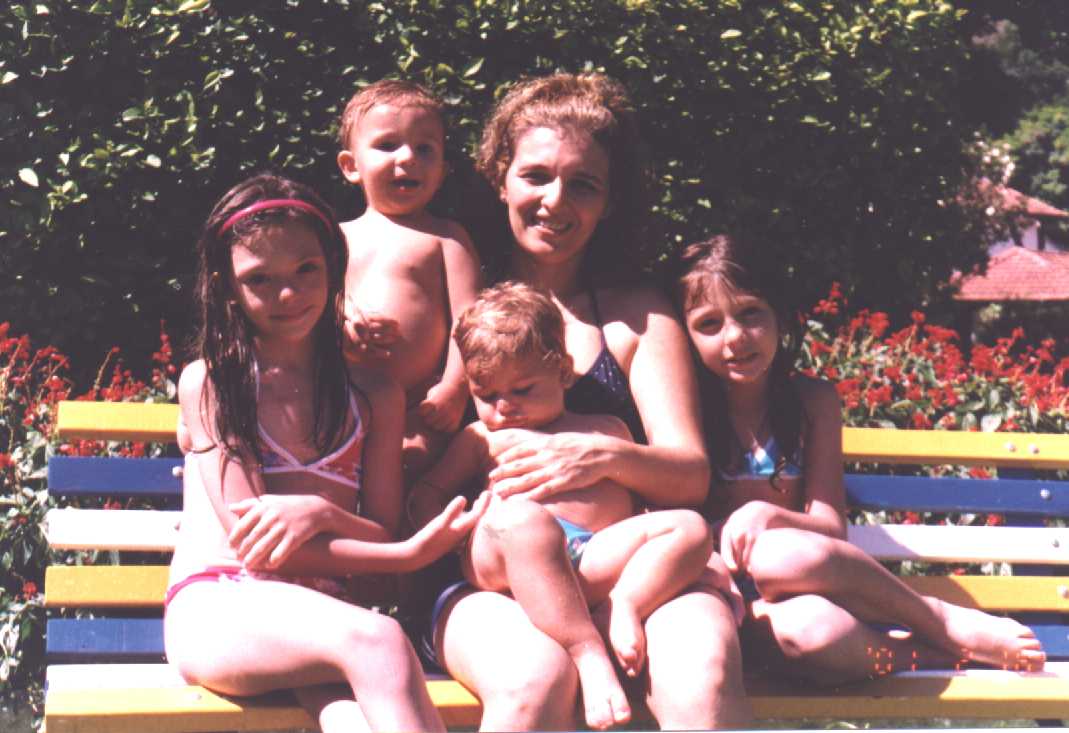Ana Silvia, Bernardo, Rafaela, Silvana and Natalia
