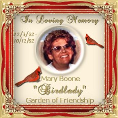 birdlady memorial