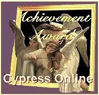 Cypress Online Achievement Award
