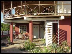 Patio, All Seasons Guesthouse, Hopkins Village, Belize