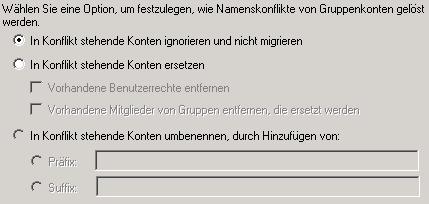gegen Namenskonflikte