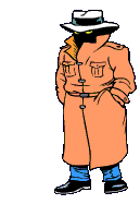 Animated Picture of a Spy