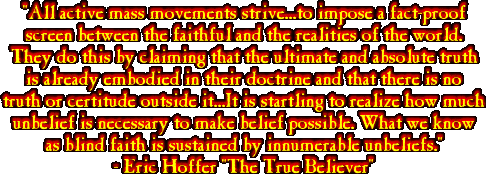 Eric Hoffer Quote I