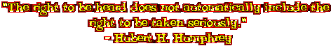 Hubert Humphrey Quote