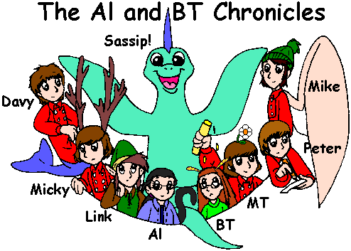 Click each character for a short bio!