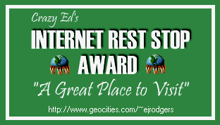 Thanx Ed for this award!