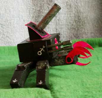 Right side. Showing Reaper Autocannon