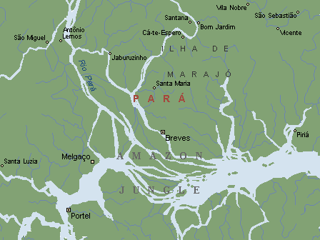 Map of the Vicinity of Breves