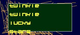 Twinkle Twinkle Lucky Stars