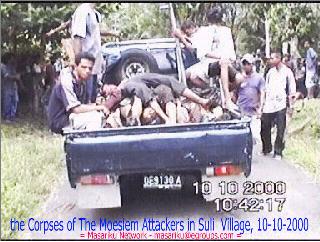 Corpses of Moslem Attackers
