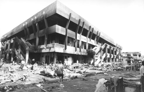 Mardika Shoping Center After the Riots