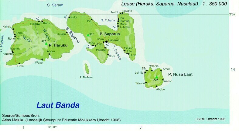 Lease (Saparua, Haruku and  Nusalaut)