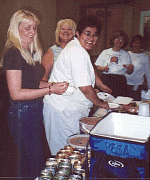 Pesa members create sundaes