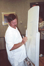 Len draws "retirement"