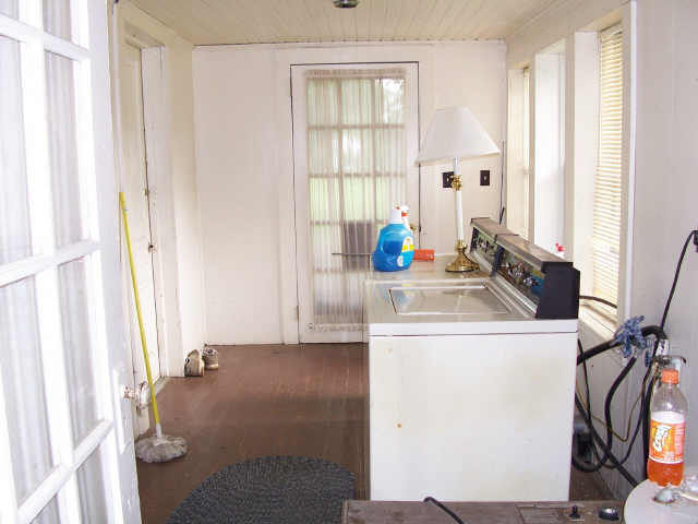 Downstairs utility