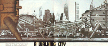 Walking City. Ron Herron. 1964 